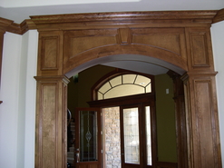 arch casing molding transom jamb